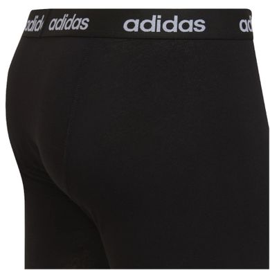 Majtki bokserki męskie, czarne, zestaw, 2 szt., Adidas