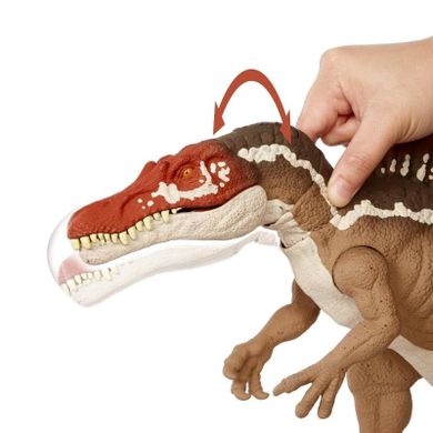 Mattel, Jurassic World, Spinozaur Mega Zgryz, dinozaur, figurka akcji