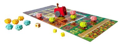 Mattel, Uciekające świnki, gra planszowa