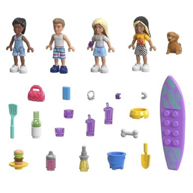 MEGA Barbie, Przygodowy wymarzony kamper, zestaw klocków, 580 elementów
