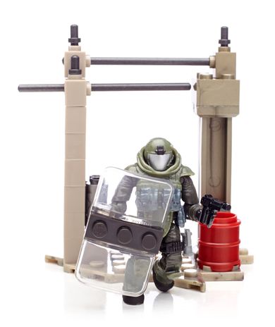 Mega Bloks, Call of Duty, Jednostka taktyczna Juggernaut, klocki, 47 elementów