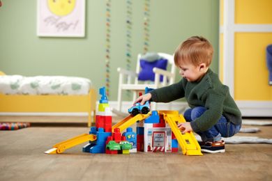 Mega Bloks, Rajdowy warsztat, klocki, 60 elementów