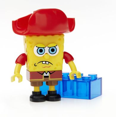 Mega Bloks, SpongeBob, figurka, seria 3, saszetka