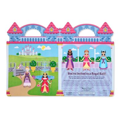 Melissa & Doug, Księżniczka, naklejki wypukłe