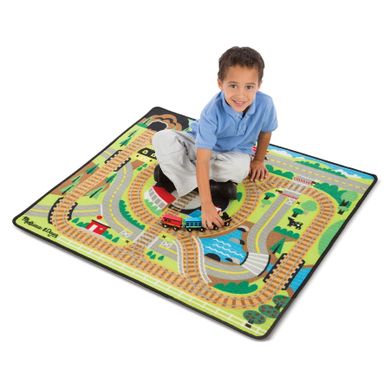 Melissa & Doug, tory kolejowe, dywan