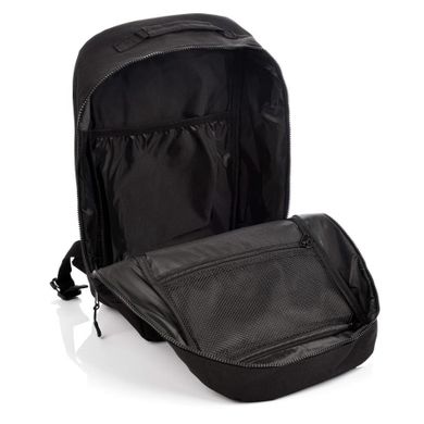 Meteor, Hermod, plecak podróżny, bagaż podręczny do samolotu, czarny, 20l