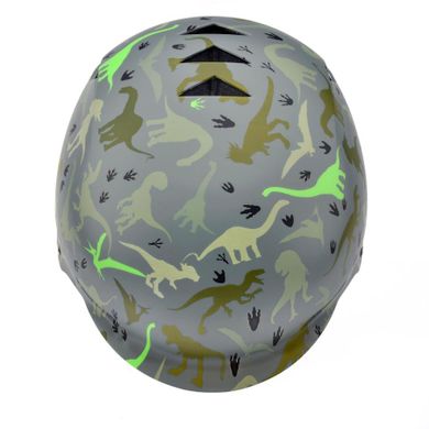 Meteor, kask rowerowy, M 52-56 cm, Dinosaurs