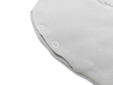 MimiNu, Soft, Teddy, zestaw: śpiworek + czapeczka, szary, TOG 0.5, 0-3 m