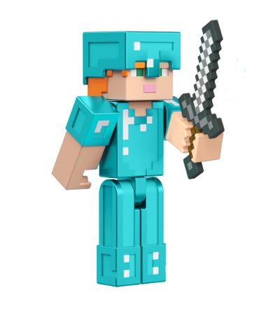 Minecraft, Alex, figurka podstawowa, HTN09