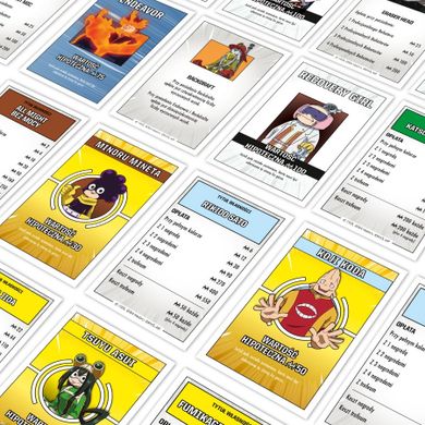 Monopoly, My Hero Academia, gra ekonomiczna