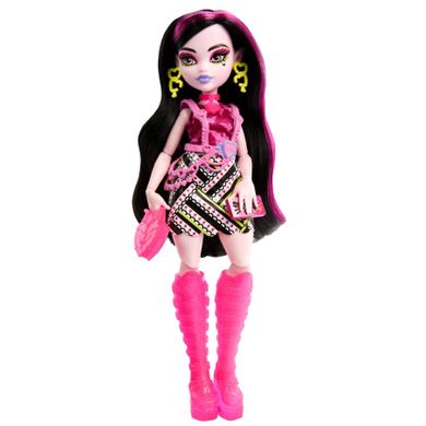 Monster High, Skulltimate Secrets, Neonowy strach, lalka Draculaura