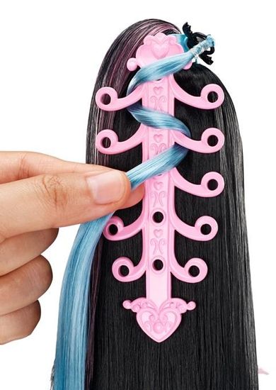 Monster High, Wampistyczne fryzury Draculaury, lalka z akcesoriami