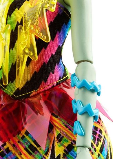 Monster High, Zelektryzowana Frankie, lalka z akcesoriami
