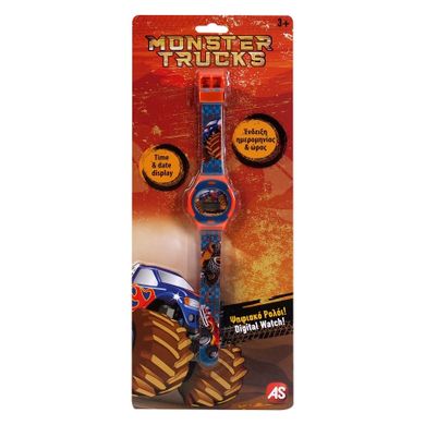 Monster Truck, zegarek cyfrowy