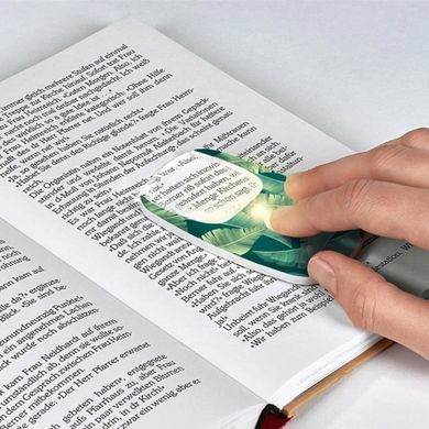 Moses, lupa do czytania z podświetleniem LED, 1 szt.