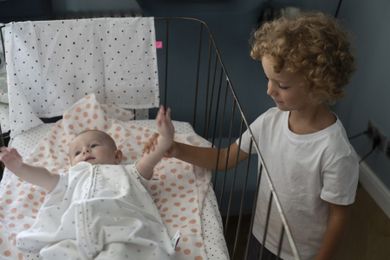 Motherhood, pieluszki muślinowe, statki miętowe, 70-80 cm, 3 szt.