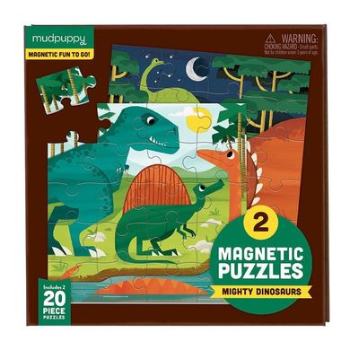 Mudpuppy, Dinozaury, puzzle magnetyczne