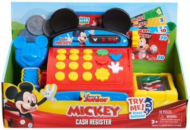Myszka Mickey, Kasa sklepowa, zabawka interaktywna