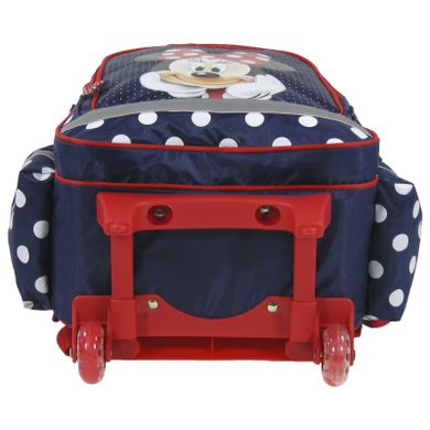 Myszka Minnie, plecak na kółkach