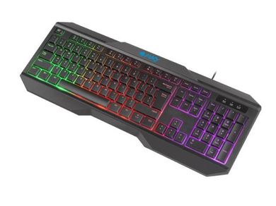 Natec, Fury, zestaw, 4w1, Thunderstreak 3.0 US, klawiatura + mysz + słuchawki + podkładka, NFU-1674