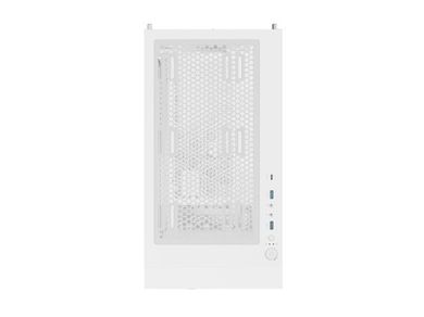 Natec, Genesis Diaxid 605 ARGB Midi Tower, obudowa komputerowa, USB-C, biała