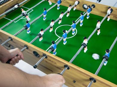 Neo-sport, piłkarzyki, stół do gry, gra zręcznościowa