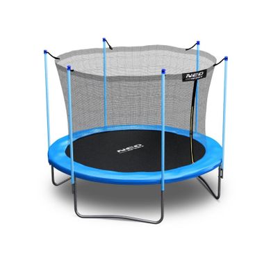 Neo-Sport, trampolina ogrodowa z siatką wewnętrzną, 252 cm