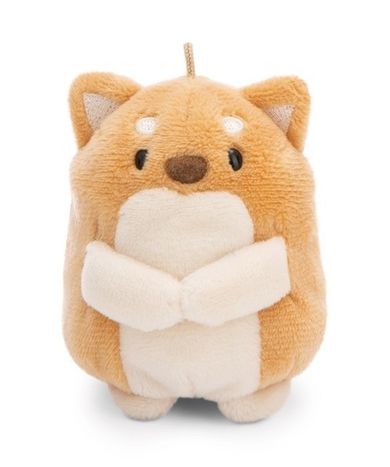 Nici, MyMochi, Pies Hiro z herbatą bąbelkową i kostiumem niedźwiedzia polarnego, maskotka w pudełku prezentowym, 8 cm