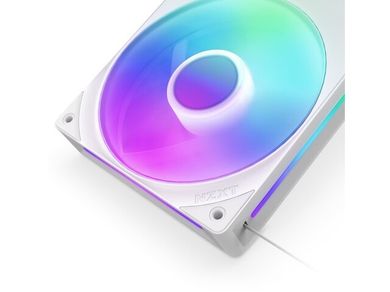 Nzxt, F280 RGB CORE PWM, wentylator, biały
