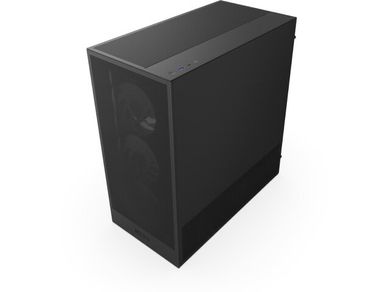 Nzxt, H5 Flow RGB Midi Tower, obudowa komputerowa z oknem, czarna