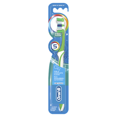 Oral-B, Complete 5 Way Clean, manualna szczoteczka do zębów, średnia