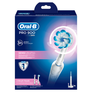 Oral-B, Pro 900 Sensi Ultrathin, szczoteczka elektryczna