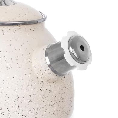 Orion, czajnik emaliowany granitowy, z gwizdkiem, 3, 7l