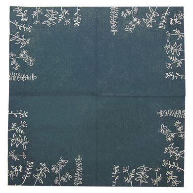 Orion, serwetki papierowe, 3-warstwowe zielone, Louka, 33-33 cm, 20 szt.