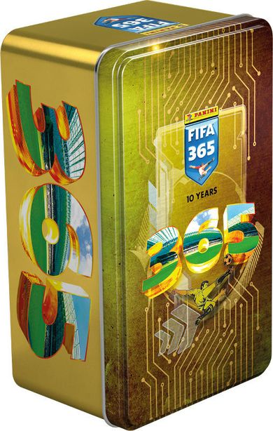 Panini, FIFA 365, Adrenalyn XL, puszka kolekcjonera z kartami