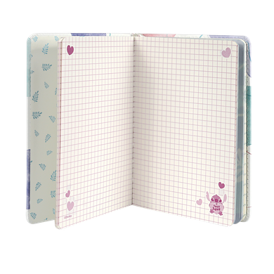 Patio, Lilo i Stitch, notes 3D, B6, squishy, wzór 2, 1 szt.