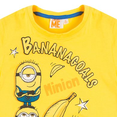 Piżama chłopięca z krótkim rękawem, Minionki i banany