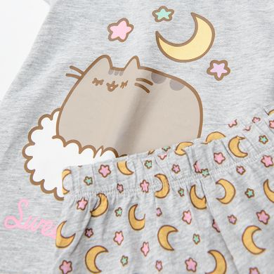 Piżama dziewczęca, szara, Pusheen