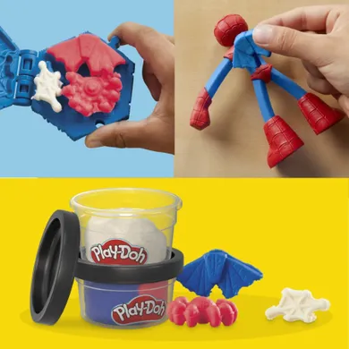 Play-Doh, Marvel, Spider-Man, figurka i akcesoria, zestaw kreatywny