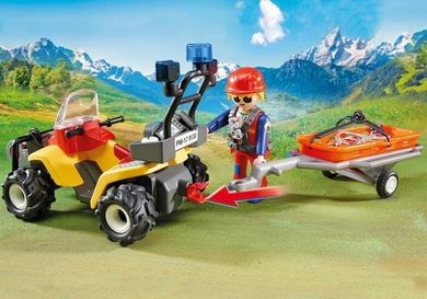 Playmobil, Action, Quad ratownictwa górskiego, 9130