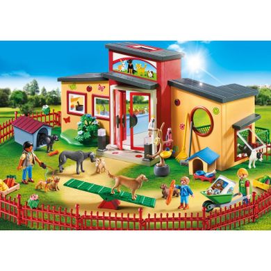 Playmobil, City Life, Hotel dla zwierząt "Łapka", 9275