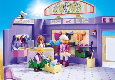 Playmobil, City Life, Sklep jeździecki, 9401
