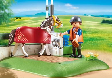 Playmobil, Country, Myjnia dla koni, 6929