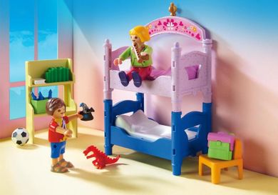 Playmobil, Dollhouse, Kolorowy pokój dziecięcy, 5306