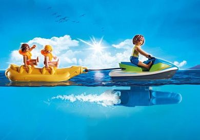 Playmobil, Family Fun, Jet ski z bananową łódką, 6980