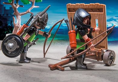 Playmobil, Knights, Oddział bojowy rycerzy herbu Wilka, 6041