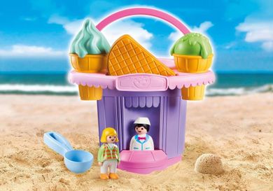 Playmobil, Sand, Wiaderko do piasku Lodziarnia, 9406