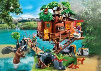 Playmobil, Wild Life, Przygoda z domkiem na drzewie, 5557