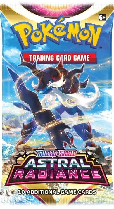 Pokemon TCG: Astral Radiance Booster, gra karciana, 1 szt.