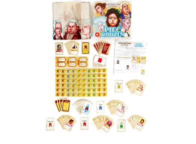 Portal Games, Dziedzictwo: Testament Diuka de Crecy - 5 Rodzin, dodatek, gra strategiczna